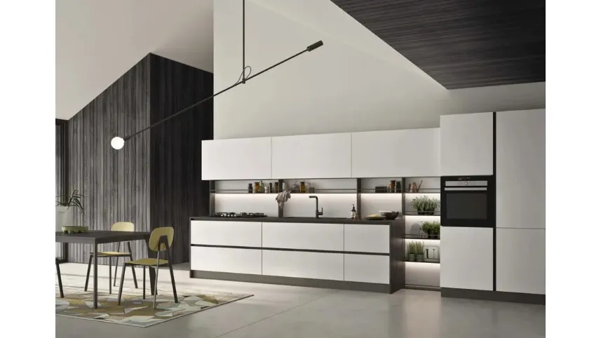 Cucina Moderna lineare Sky 01 di Ar-Tre