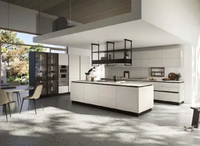 Cucina Moderna con isola Updesign 10 di Ar-Tre