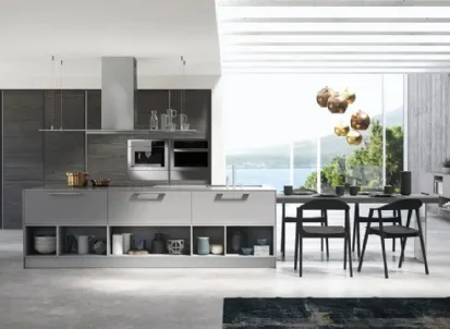 Cucina Moderna con isola Zoe Design 03 di Ar-Tre